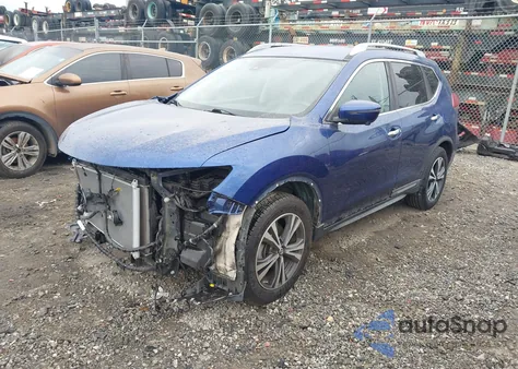 2018 Nissan Rogue Sl z USA, uszkodzony, nr VIN 5N1AT2MT3JC798274